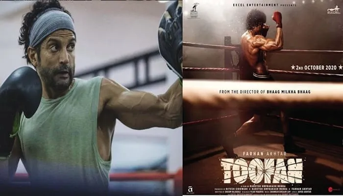 Farhan Akhtar Shares His First Look From The Movie Toofan