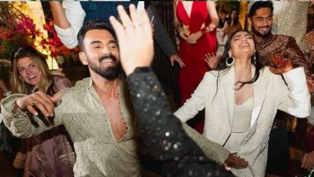 KL Rahul Shares Unseen Pics From Sangeet Ceremony Athiya Shetty