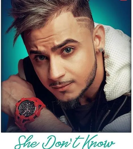 Millind Gaba new song 'She Dont Know' poster released
