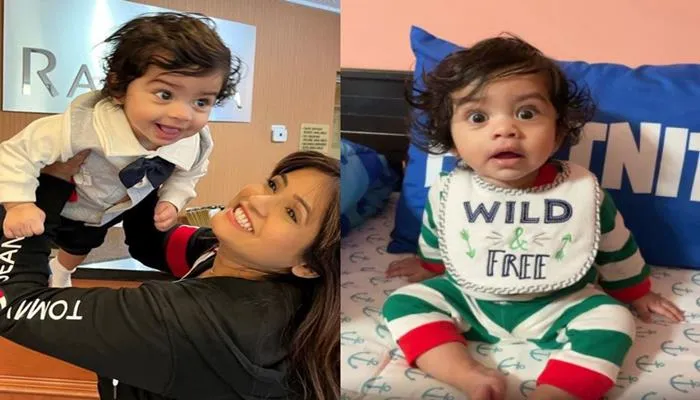 miss pooja shared her son alaap cute video with fans