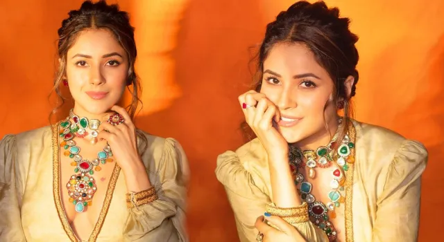 Diwali 2022: Shehnaaz Gill greets her fans on Diwali, shares ethnic vibes