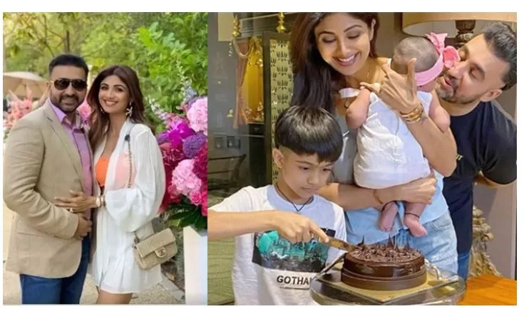 shilpa shetty kundra shared with her family