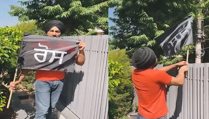 singer ranjit bawa shared his video about ross flag