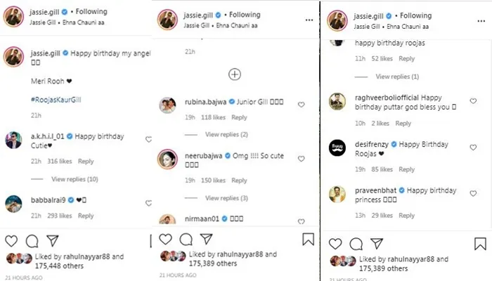 feature image of jassie gill instagram post