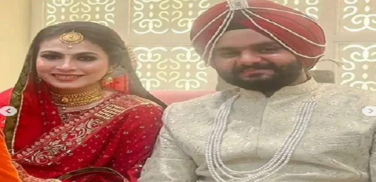 Rabby Singh With Wife ,