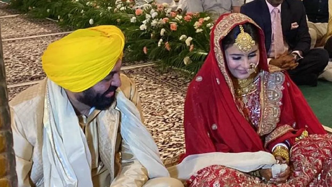 CM Bhagwant Mann-Dr Gurpreet Kaur Wedding Live Updates: Punjab CM to get married shortly