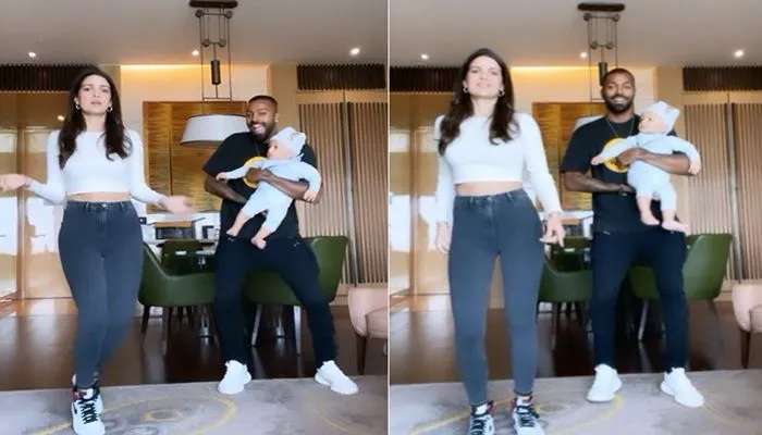 Natasa Stankovic Shared Dance Video With Hubby Hardik Pandya and son Agastya