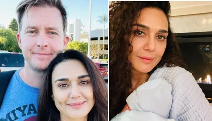New Mom Preity Zinta shared first pic of her kids