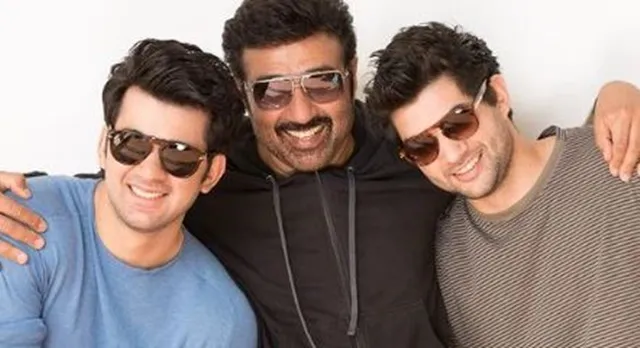 sunny deol with sons