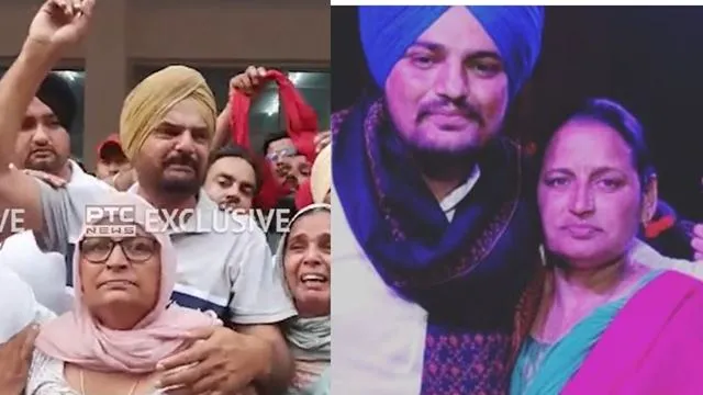 sidhu moose wala mother crying on her son's death