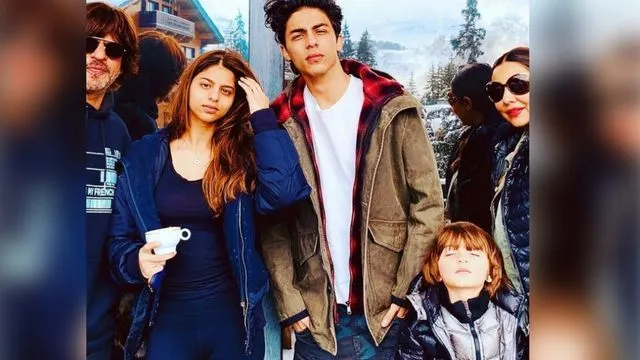 shah rukh khan family pic