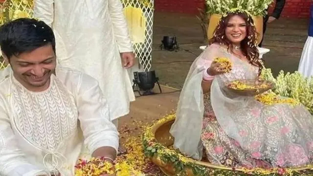 inside image of richa and ali wedding