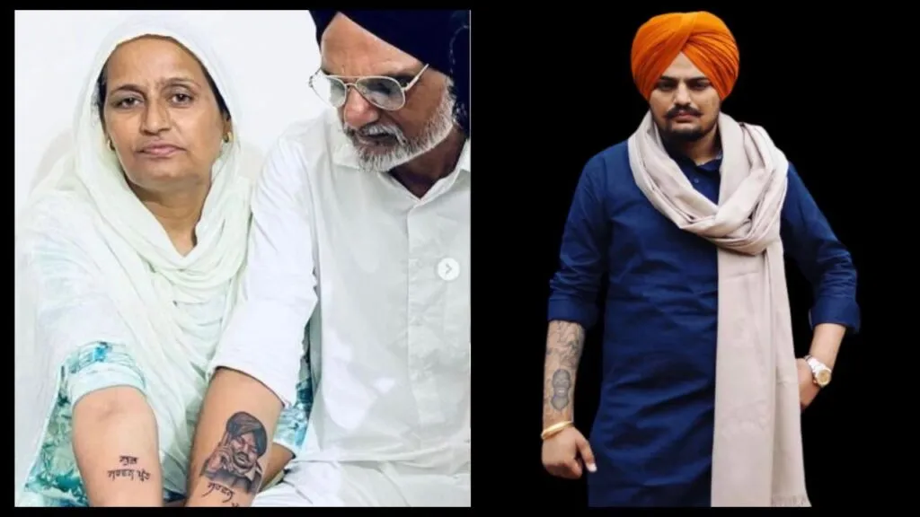 Sidhu Moose Wala's parents get tattoos in memory of their late son