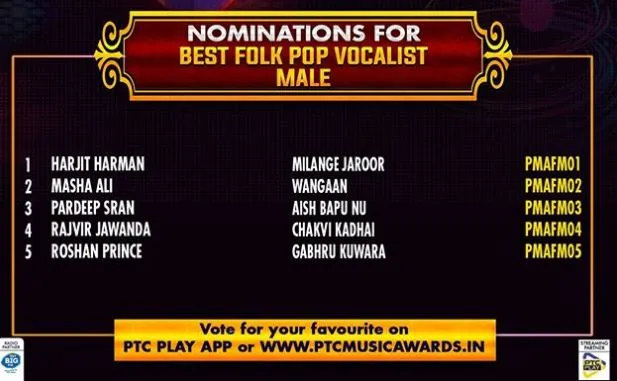 best folk pop vocalist male