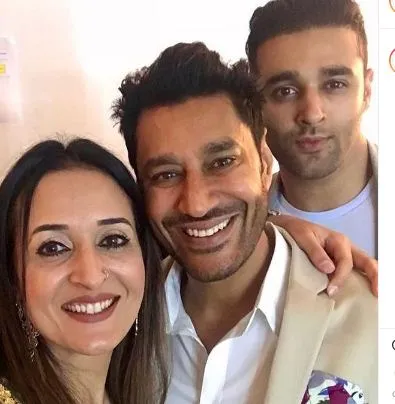 harbhajan mann with family