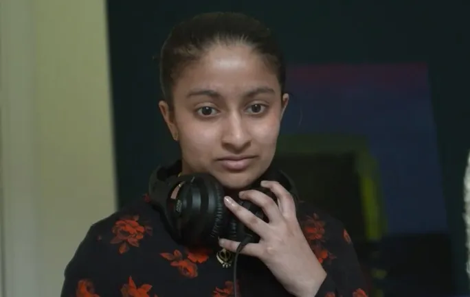 Girl Nisha Is Scotland’s First Female DJ (PIC Courtesy: Screengrab BBC)