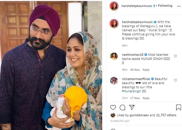 image of harshdeep kaur post