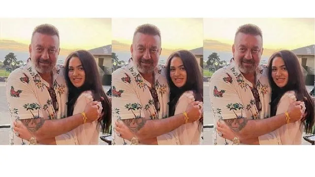 Sanjay Dutt With Daughter