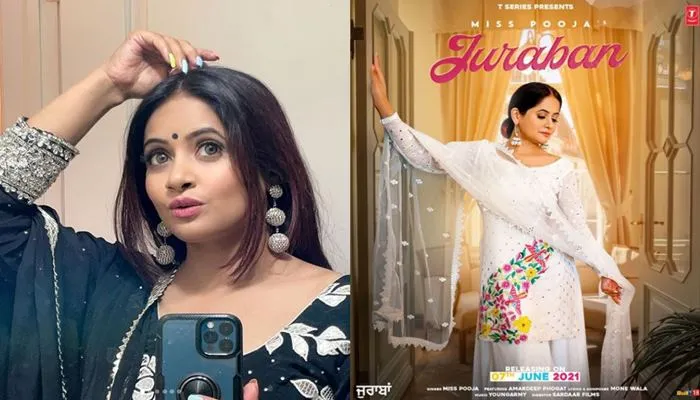 singer miss pooja shared new poster of her upcoming song juraban