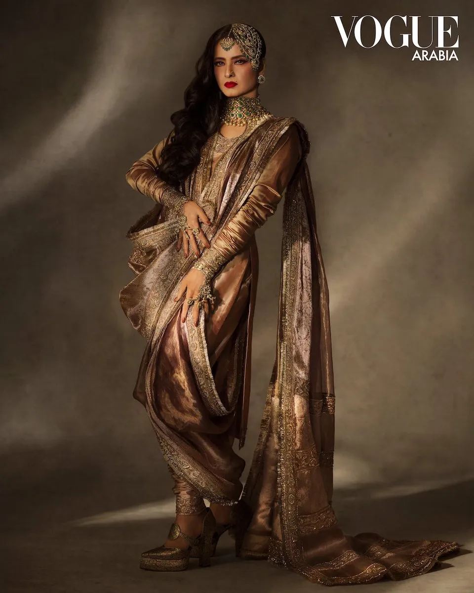 Rekha Vogue Photoshoot