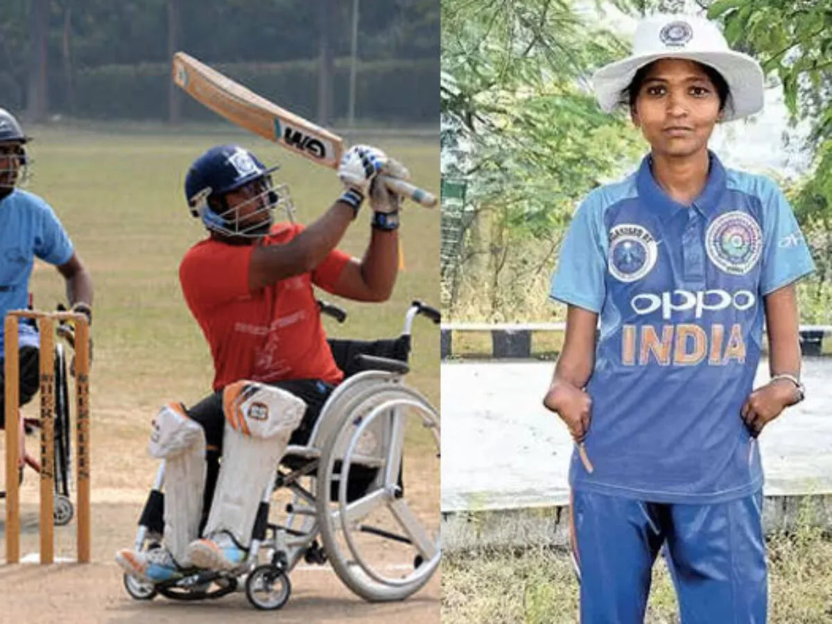 Disabled women cricket 