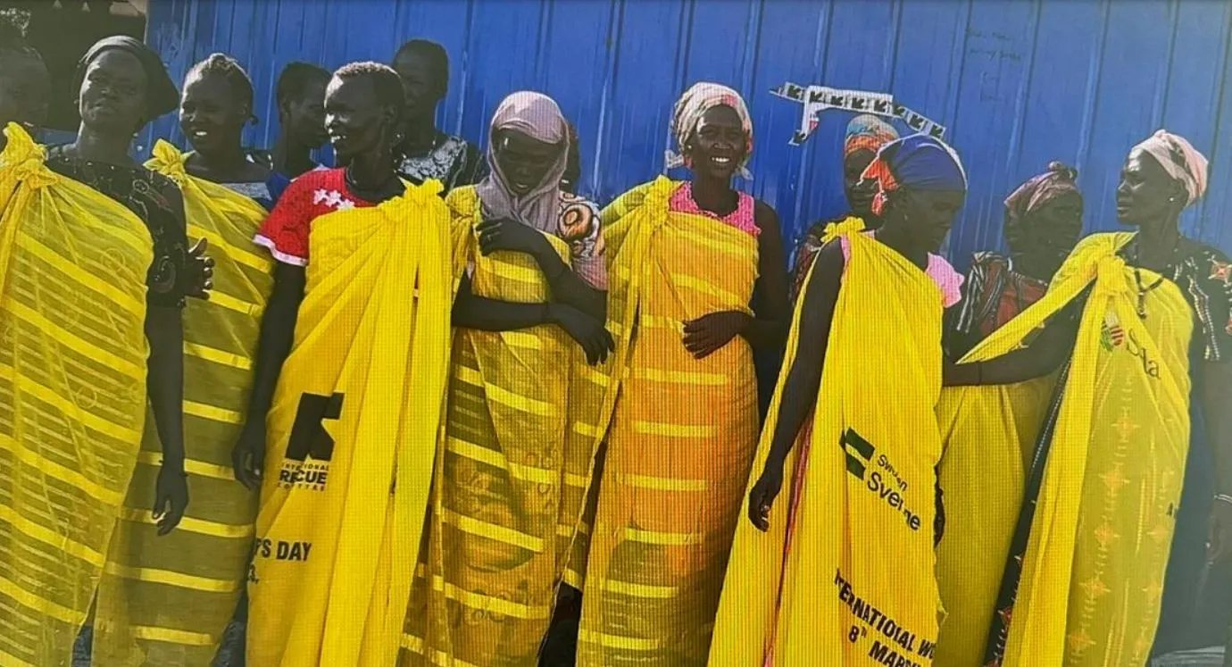 sudan SHG helping displaced women