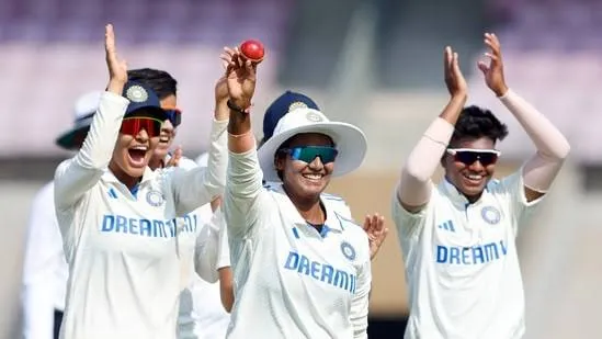 India women created history with cricket Test win