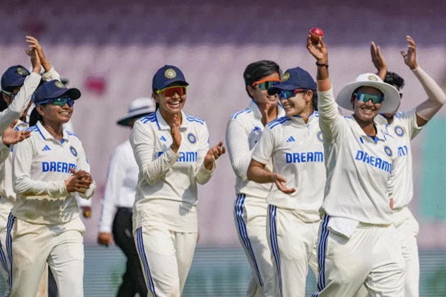 India women created history with cricket Test win