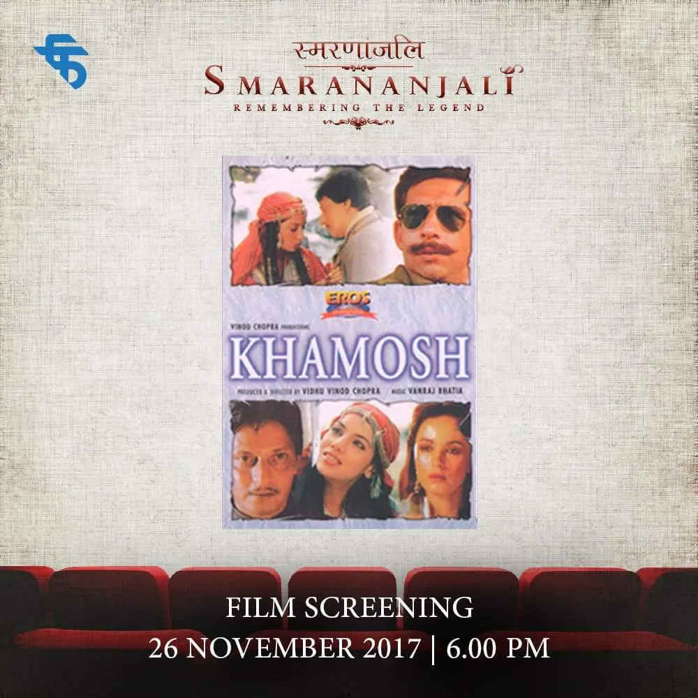 Khamosh Film Poster