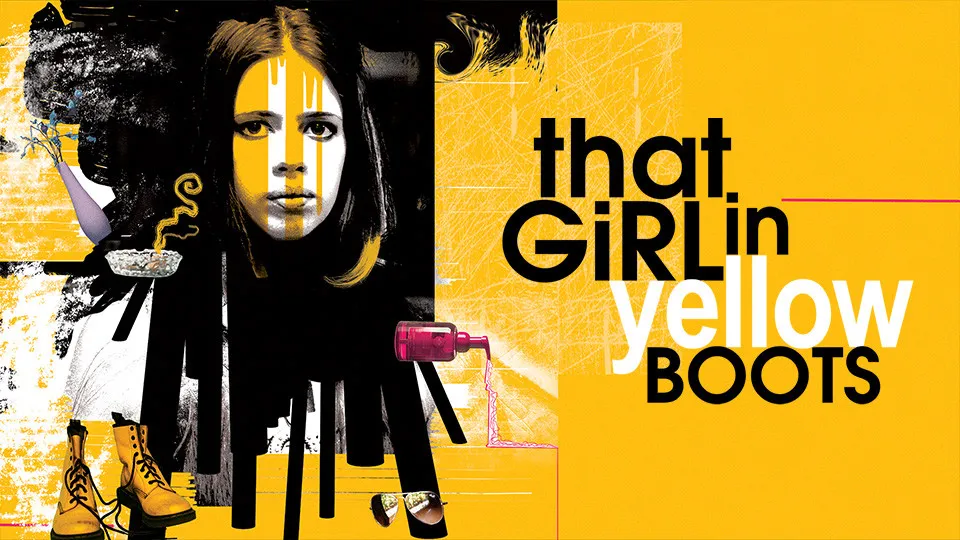 that girl in yellow boots  poster