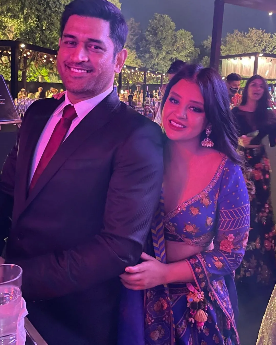 MS Dhoni and Sakshi Singh Dhoni