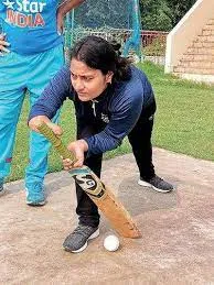 Female handicapped cricket team