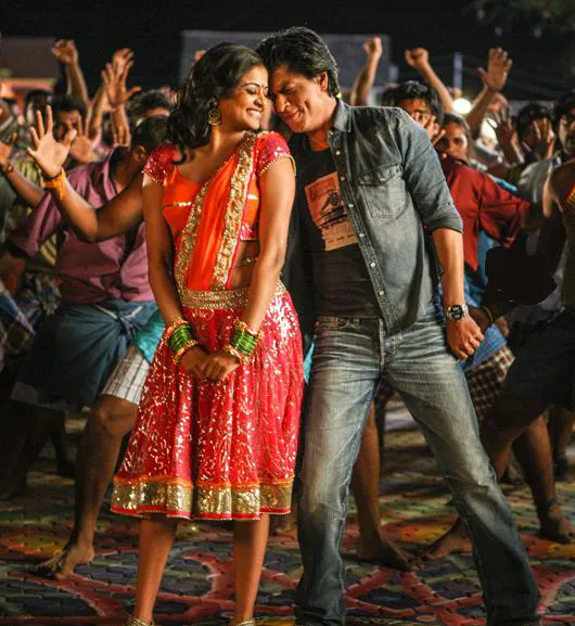 Priyamani with Shah Rukh Khan in Chennai Express