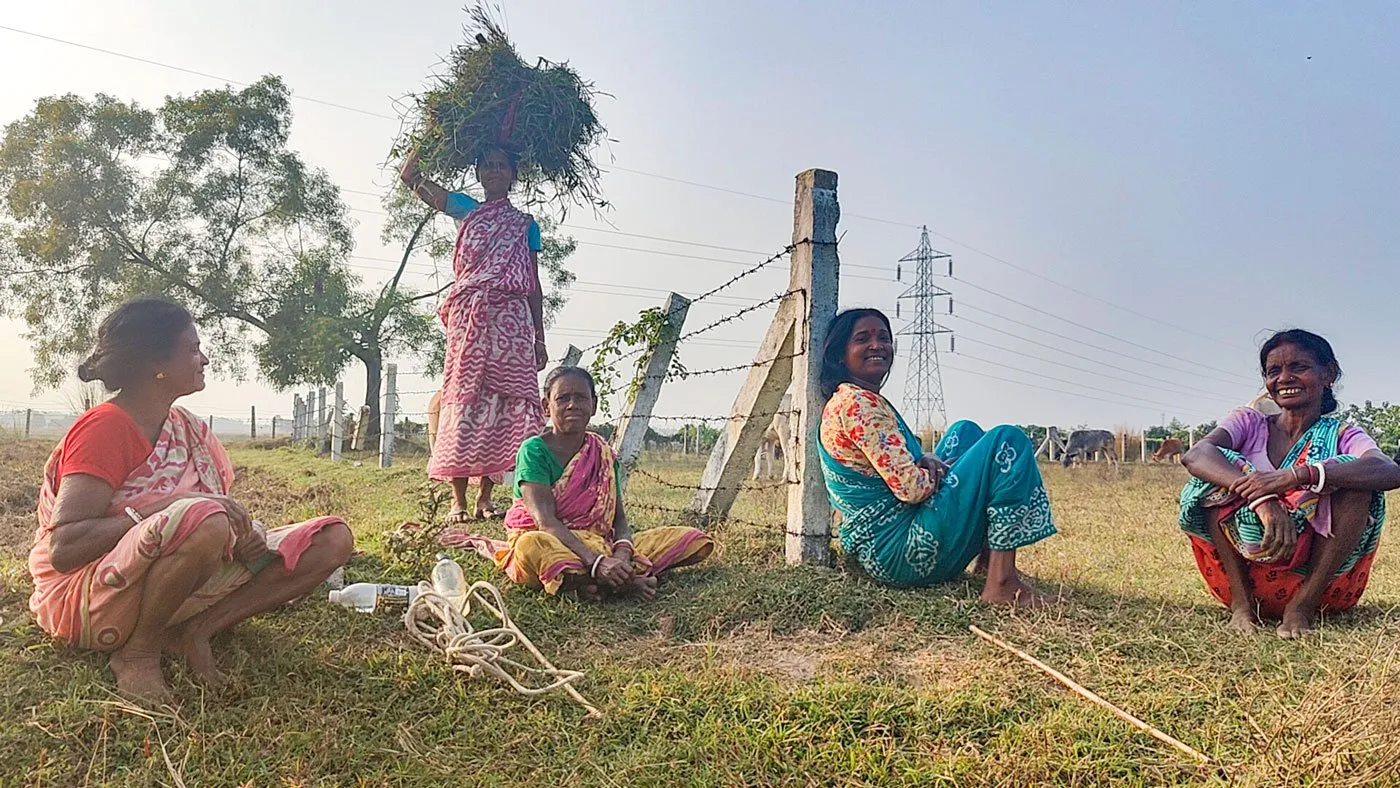 adivasi women using banashree app