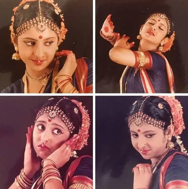 Shefali Shah doing Bharatnatyam dance