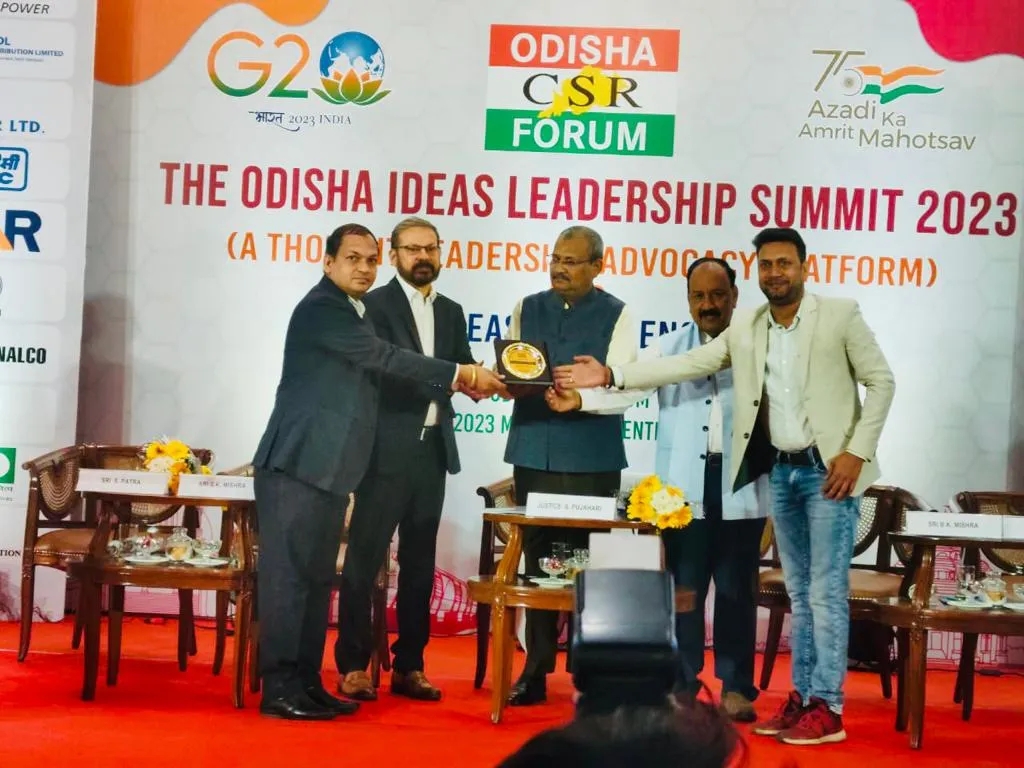 Dalmia Cement (Bharat) Limited awarded Odisha Idea Excellence Award 2023 