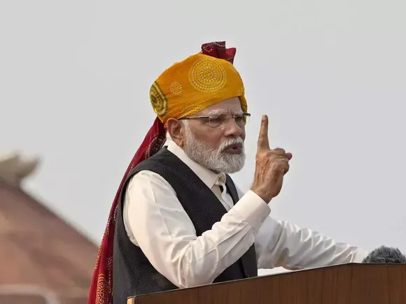 PM modi independence day speech