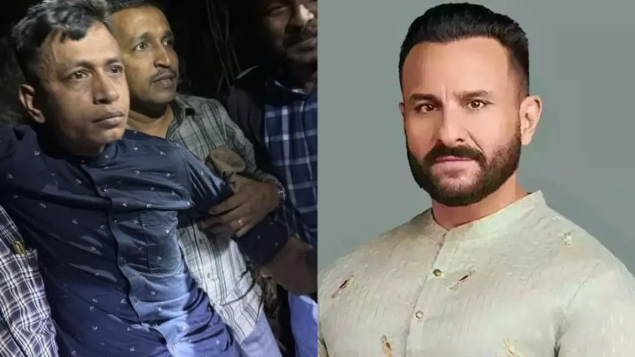 Saif ali khan suspect arrested