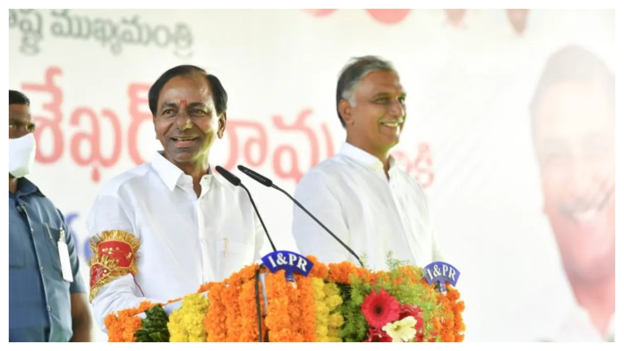 kcr and harish rao