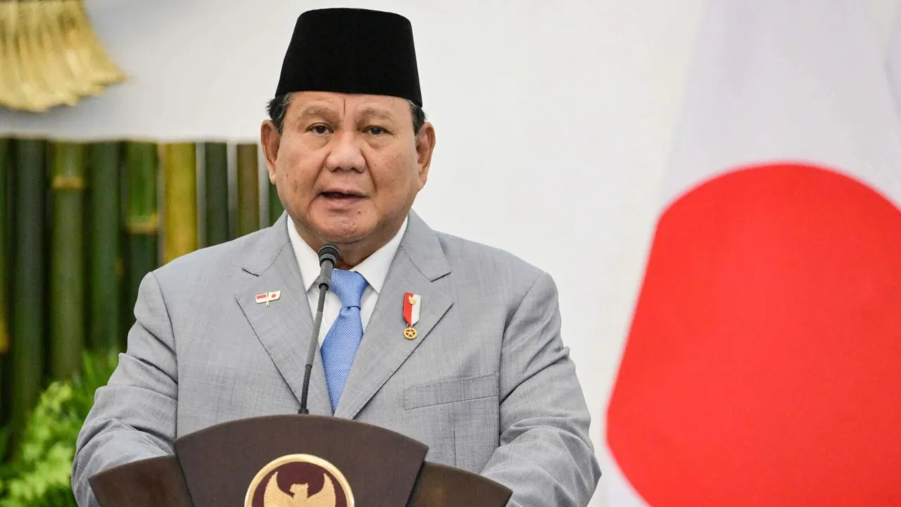 Indonesia President Prabowo Subianto