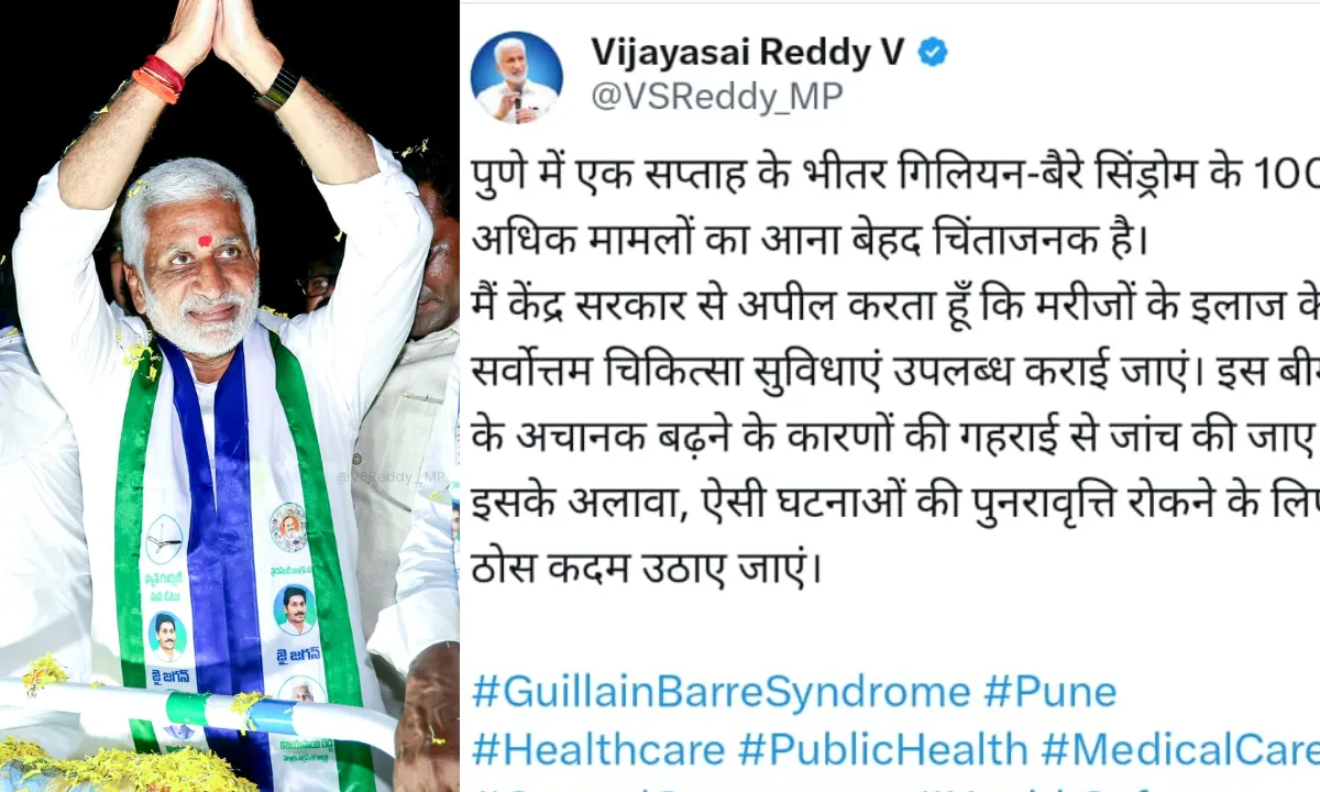 Vijayasai Reddy tweet