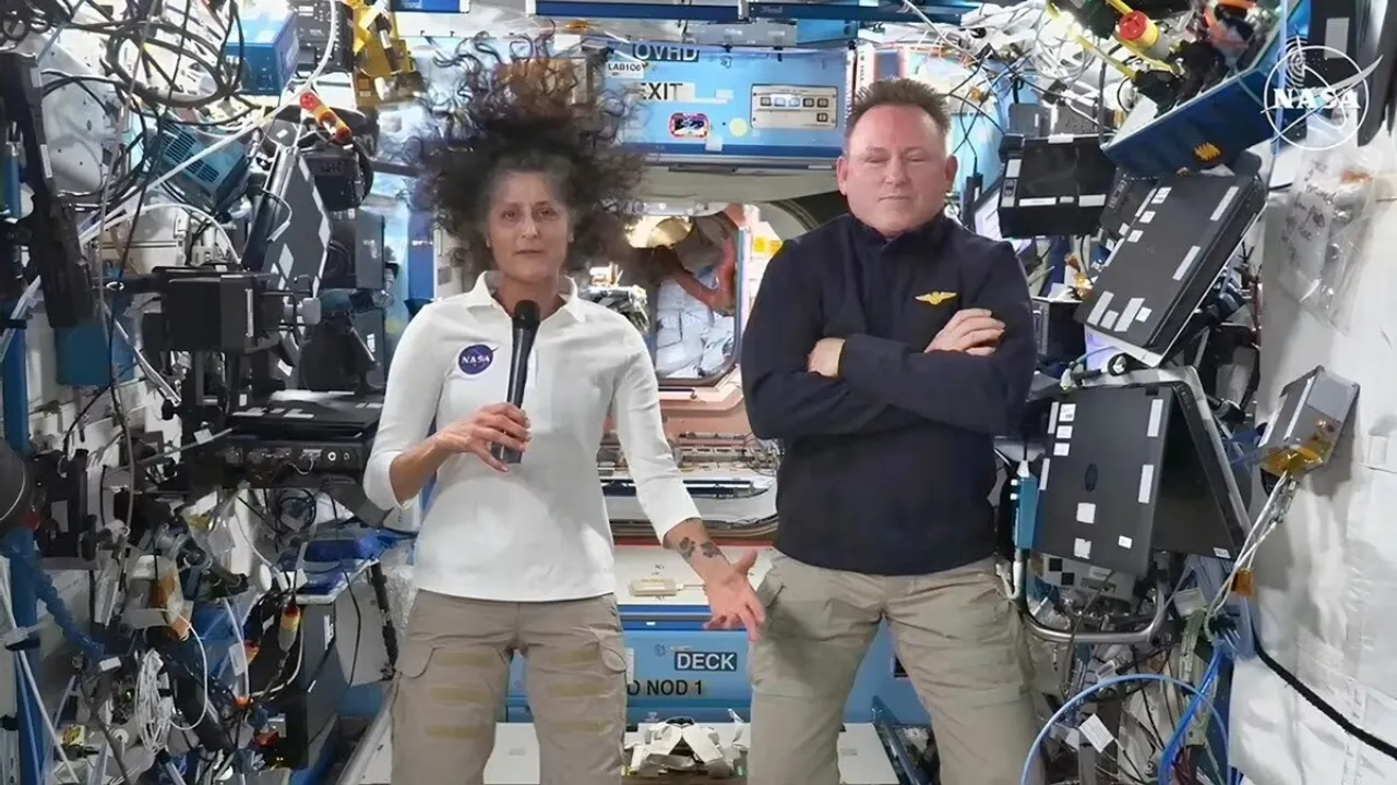 sunita williams and butch wilmore