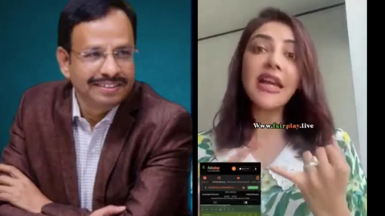 kajal promoting betting app