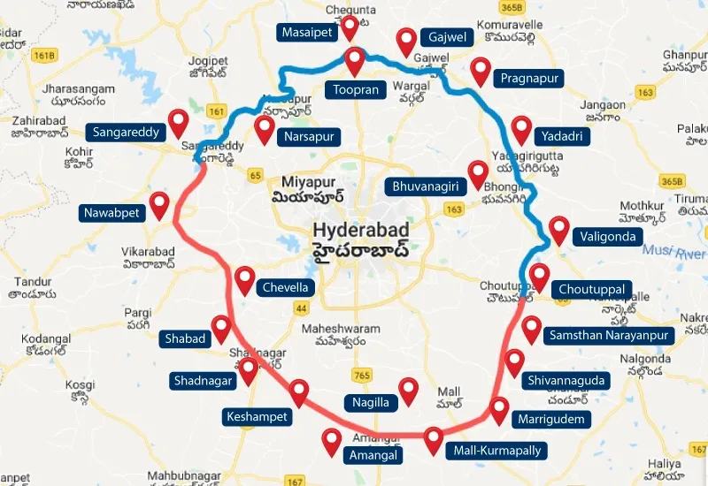 Aspirealty – Plots for Sale in Hyderabad - All About Regional Ring Road Hyderabad 2022