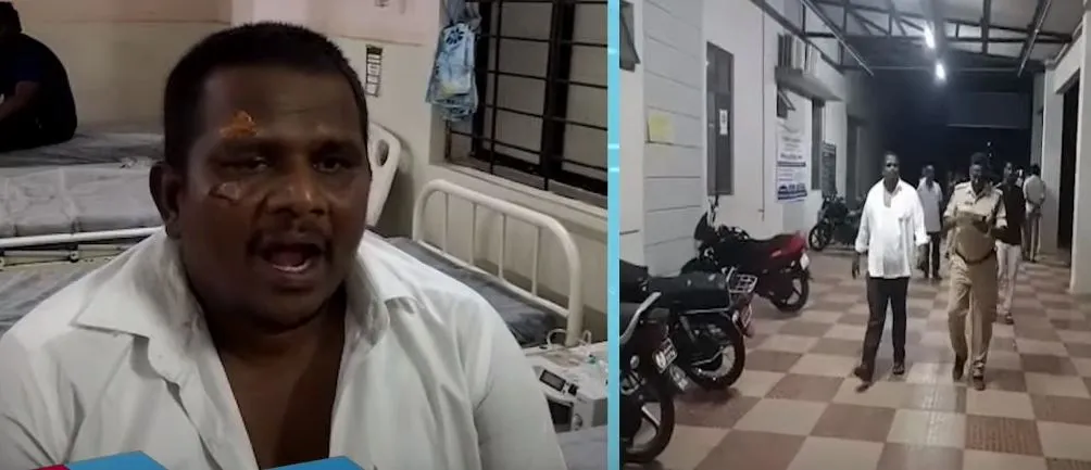 Former MLA who was attacked in sarees