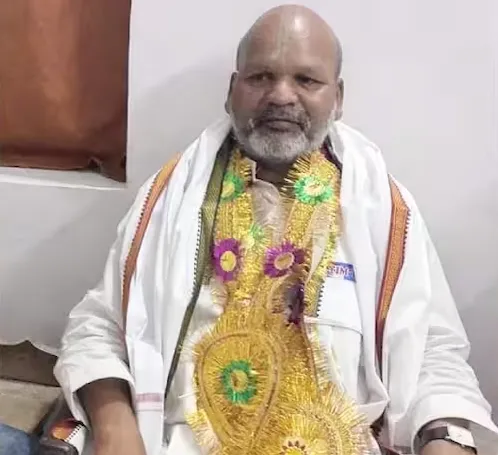 jdu mla ratnesh sada takes oath as bihar minister replacing santosh suman