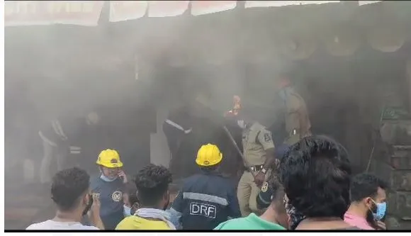  Huge fire in Secunderabad