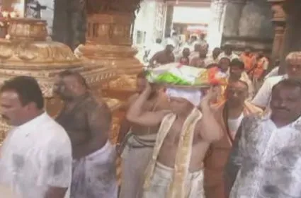 Koil Alwar Thirumanjanam is scientifically known in Tirumala 