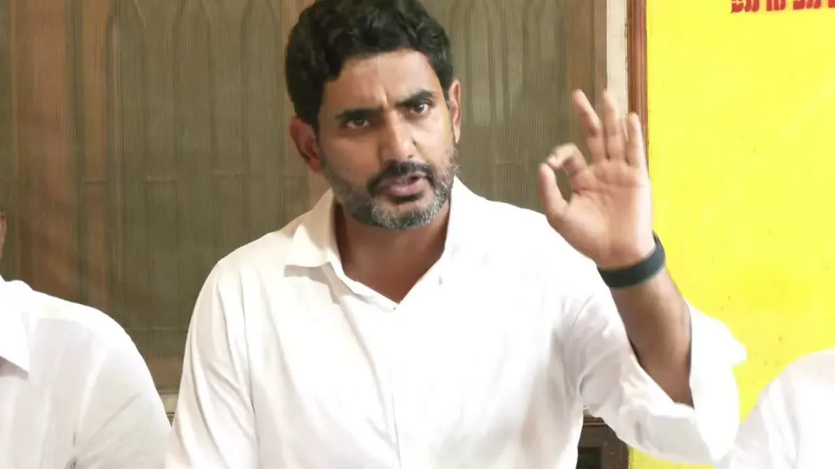 Nara Lokesh met the Governor at Raj Bhavan. Complaint about ganja