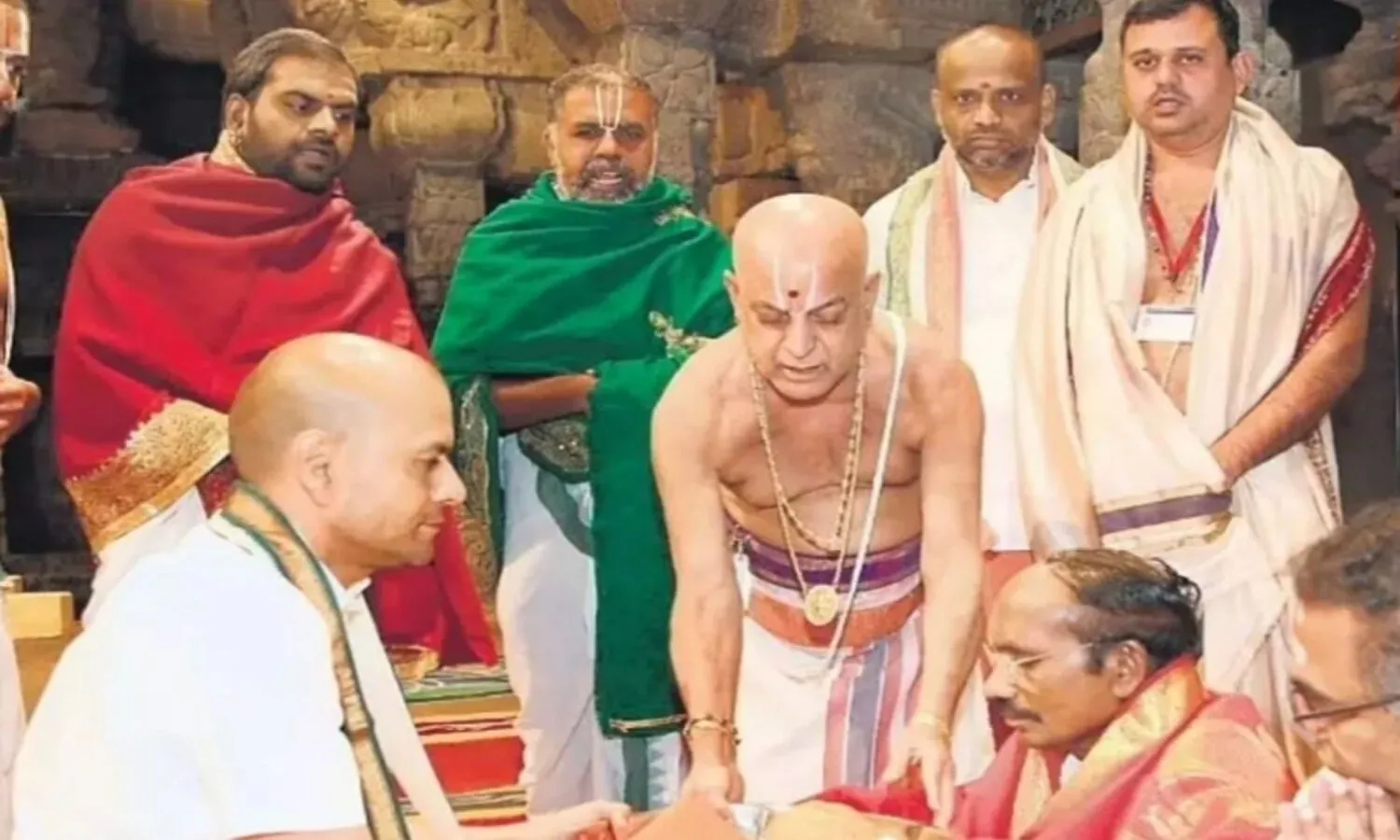 Special pooja for ISRO scientists in Tirumala LVM3P4 rocket will land tomorrow
